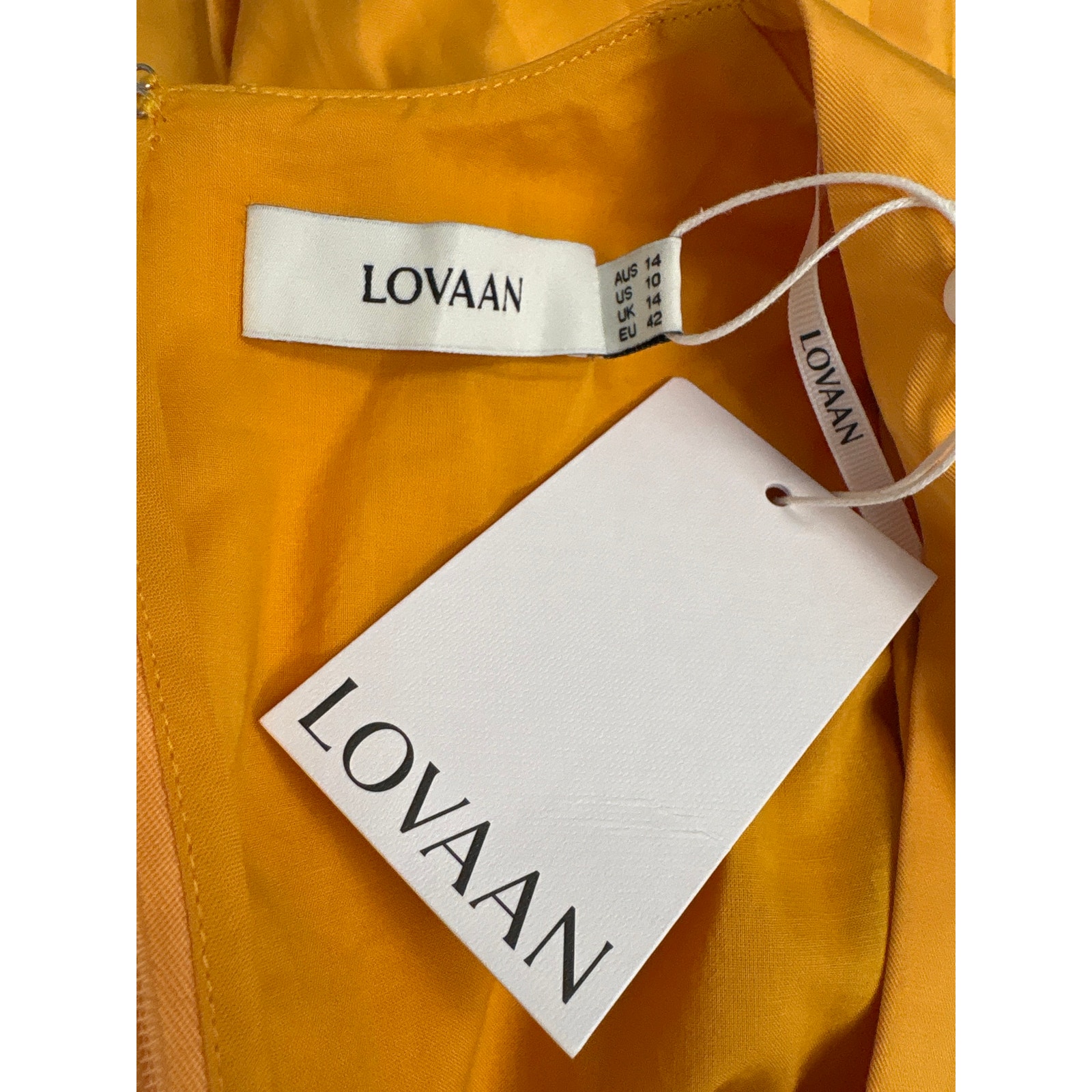 Nwt Lovaan Melon Devon Mini Dress Sz 10 — image 5 of 5
